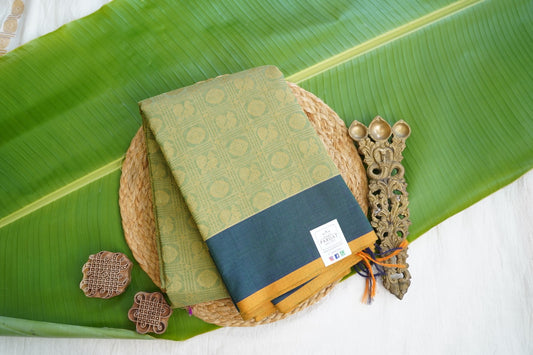 Kanchi handloom Cotton Saree PC16916