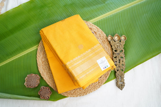 Kanchi handloom Cotton Saree PC16904