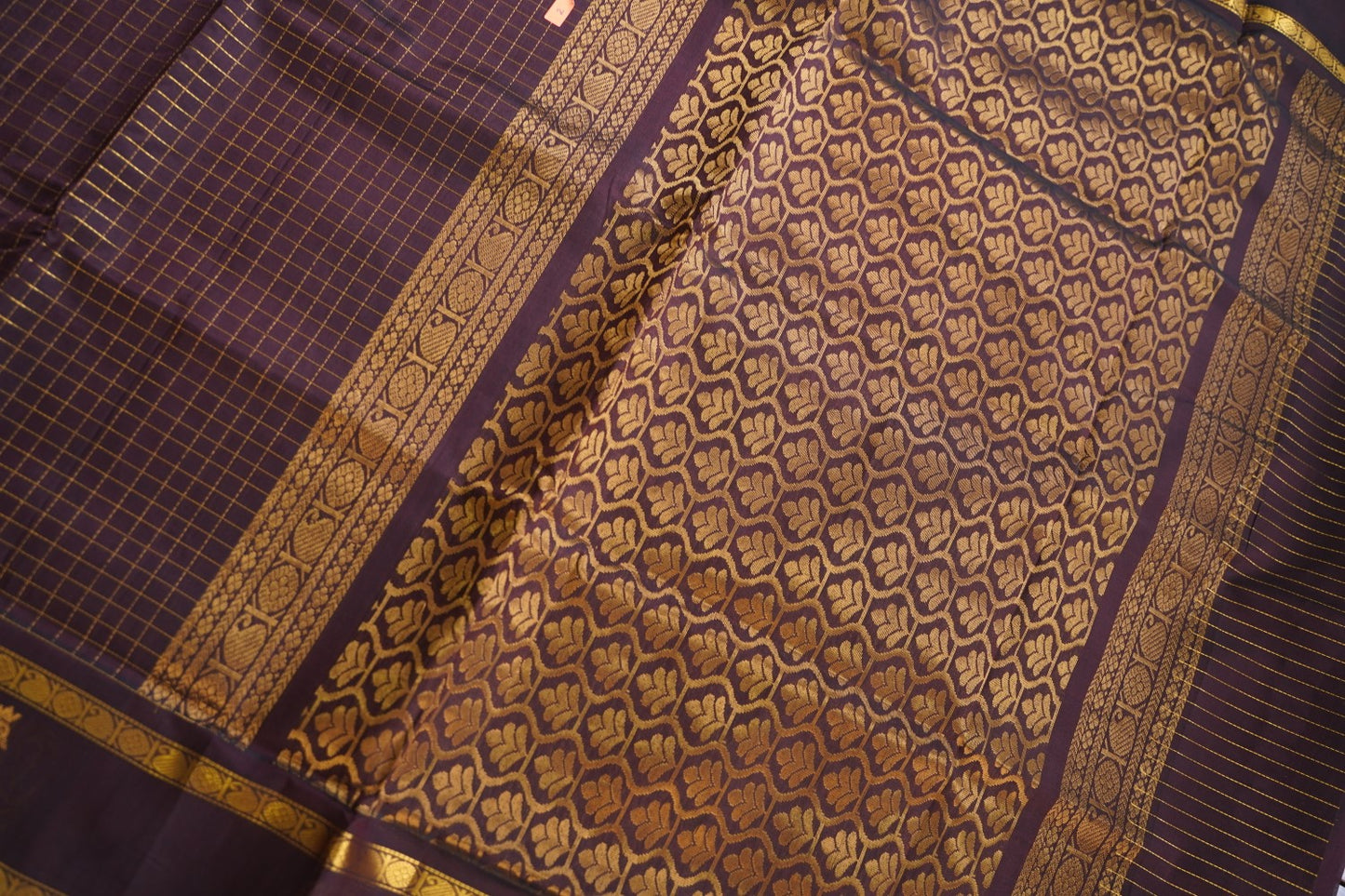 Kanchi Handloom Silk Cotton Saree-PC15706