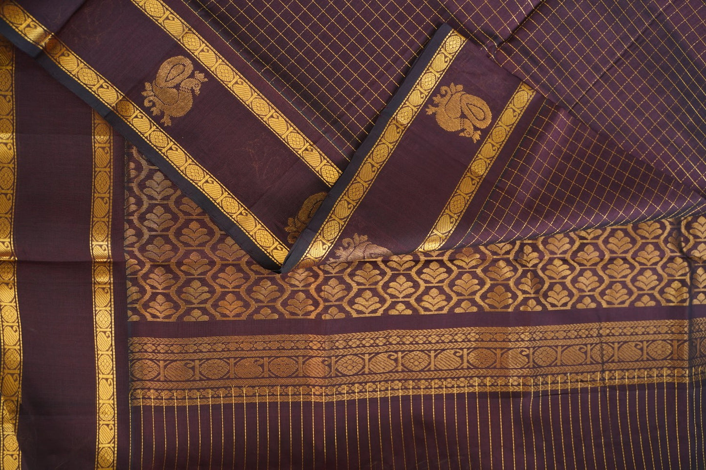 Kanchi Handloom Silk Cotton Saree-PC15706