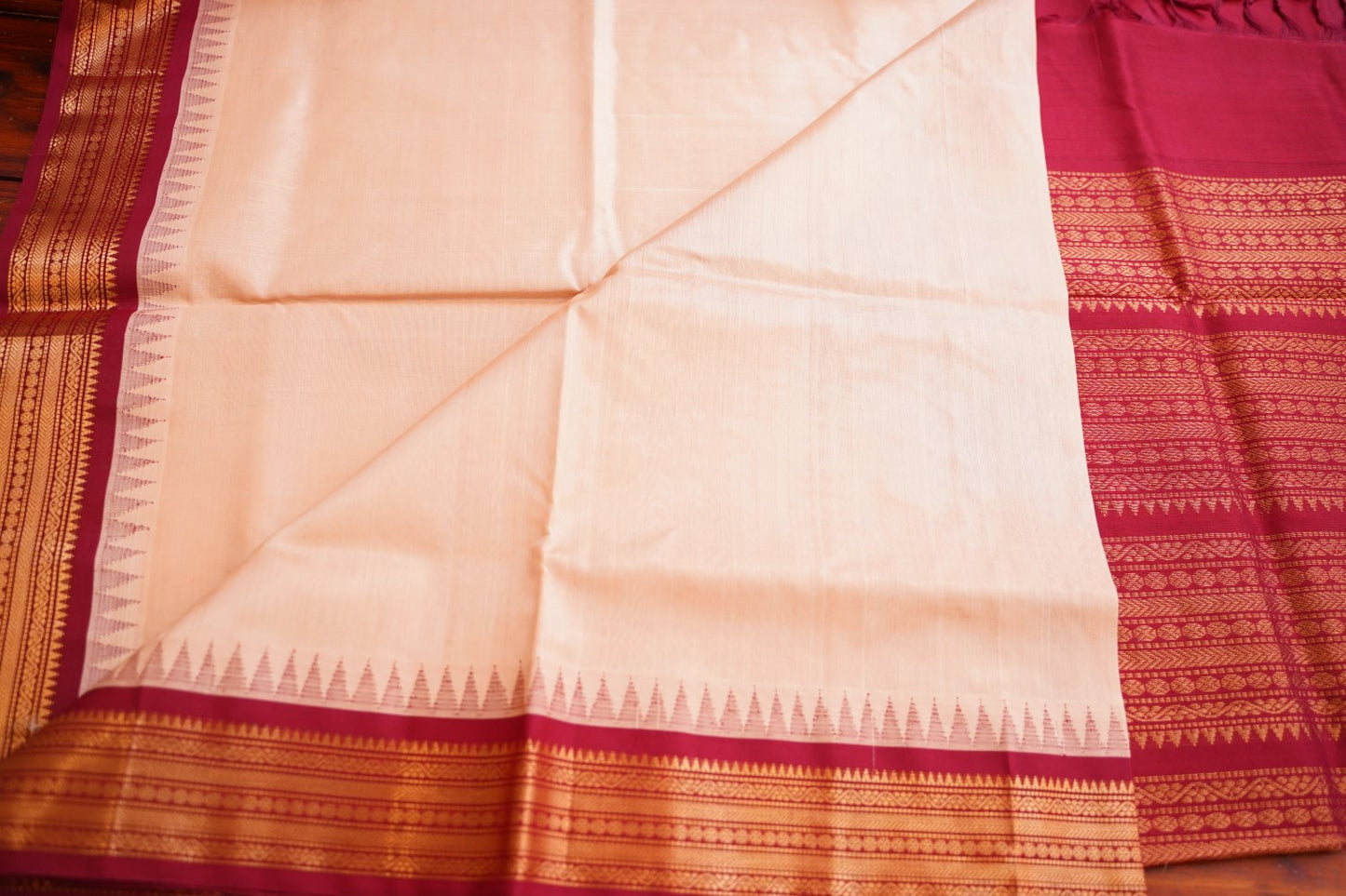 Kanchi Handloom Silk Cotton Saree PC17765