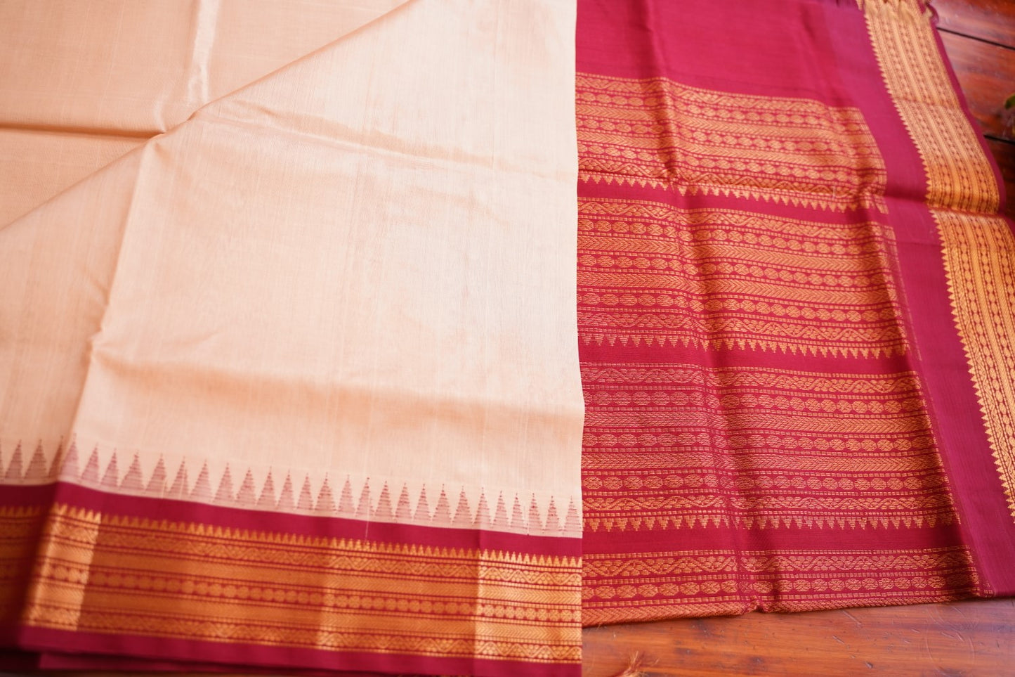 Kanchi Handloom Silk Cotton Saree PC17765