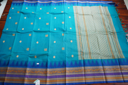 Kanchi handloom Cotton  Saree PC13113
