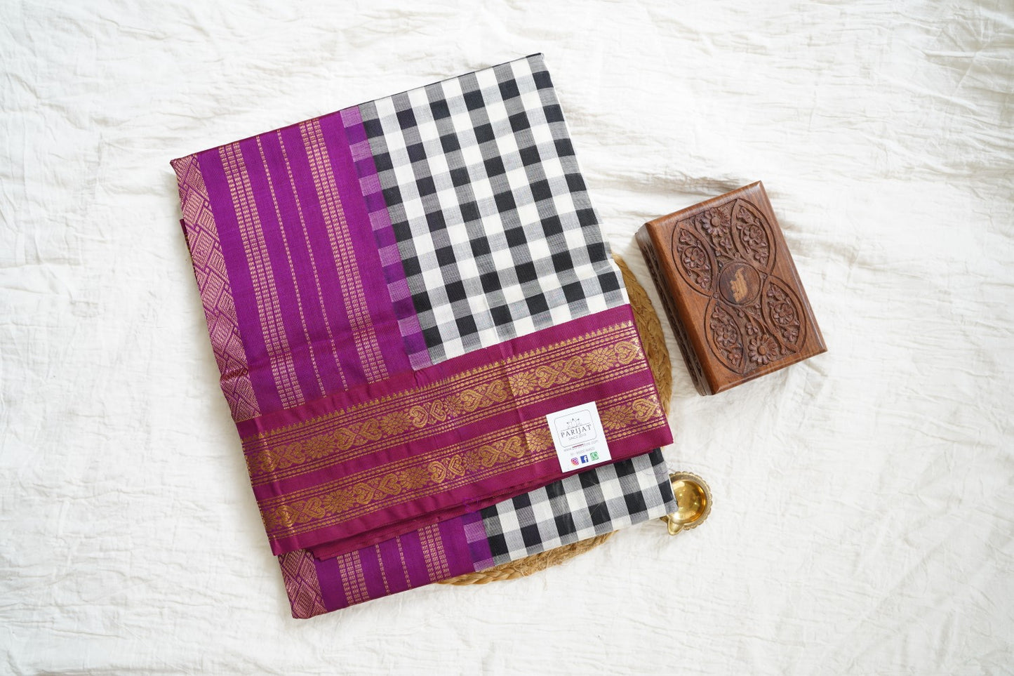 Kanchi Handloom Silk Cotton Saree-PC15717