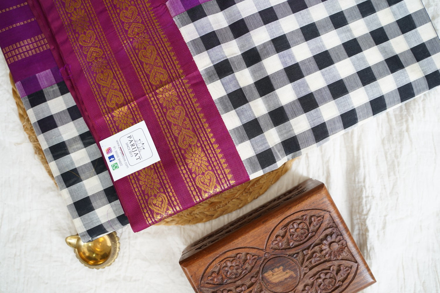 Kanchi Handloom Silk Cotton Saree-PC15717