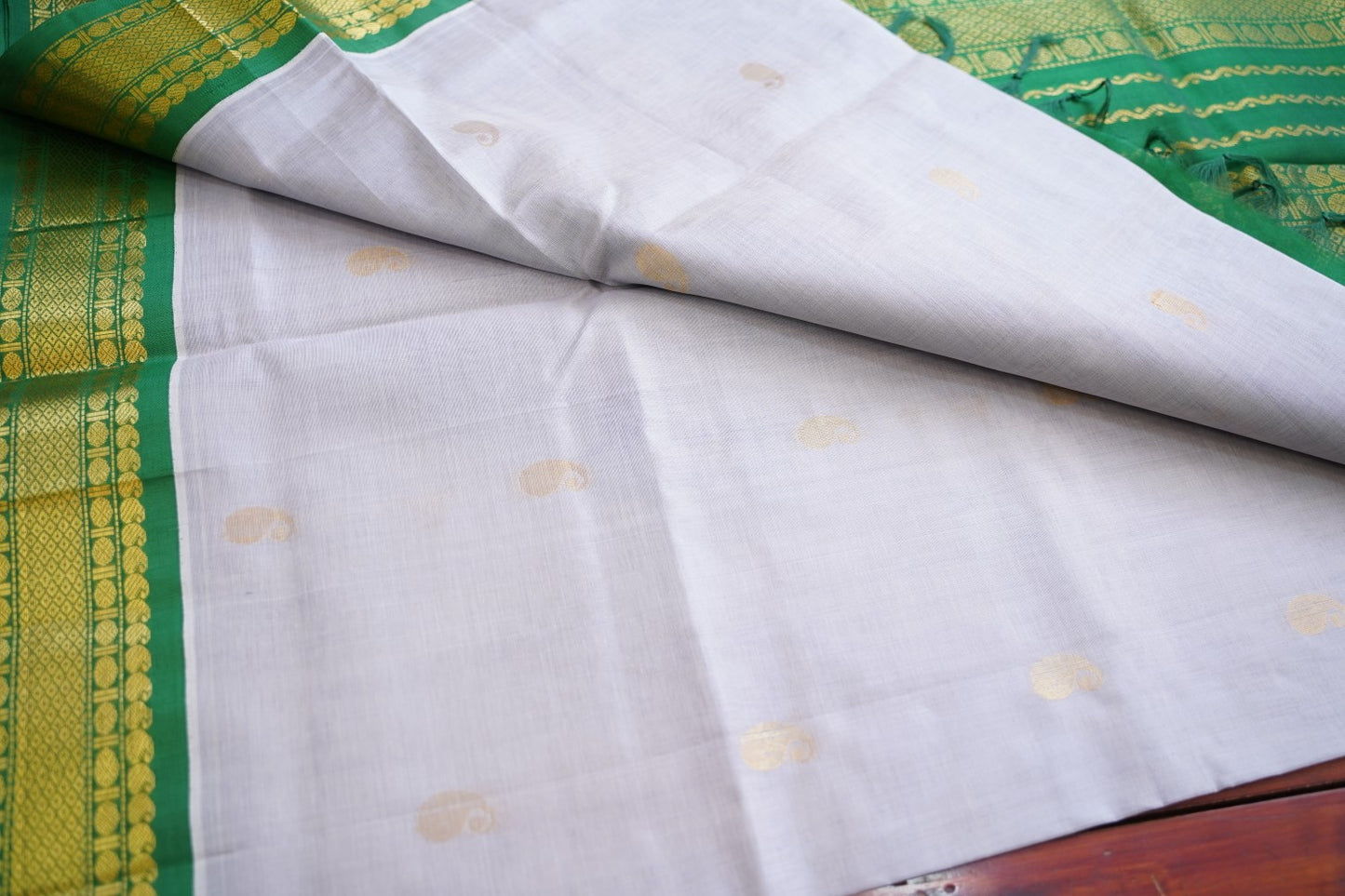 Kanchi Handloom Silk Cotton Saree PC17750