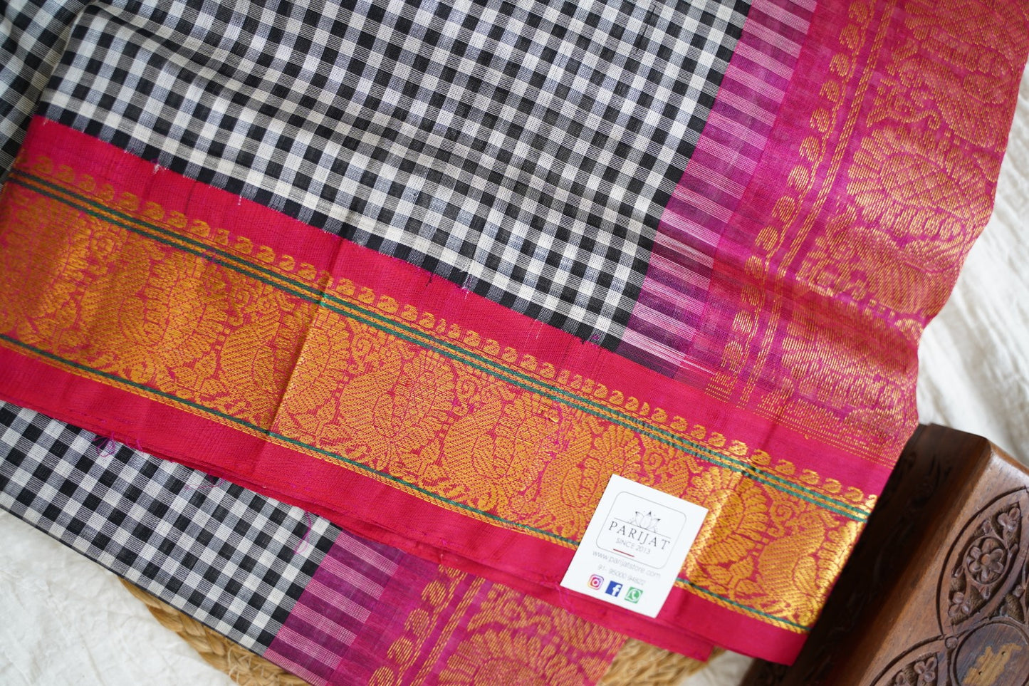 Kanchi Handloom Silk Cotton Saree-PC15718