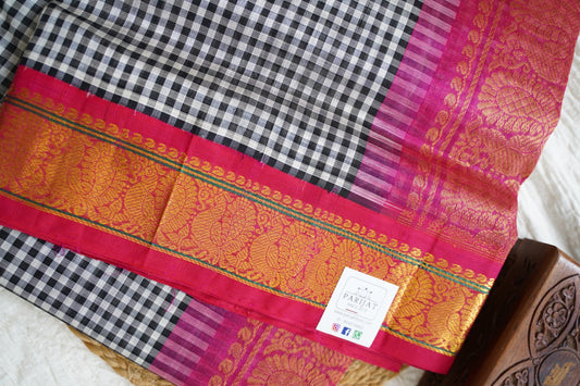 Kanchi Handloom Silk Cotton Saree-PC15718