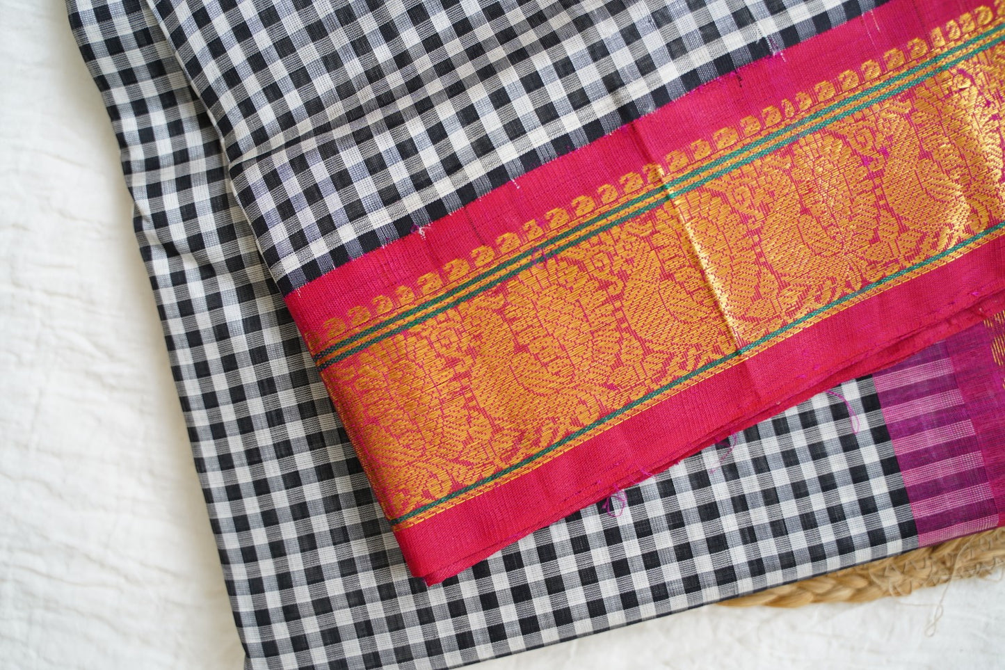 Kanchi Handloom Silk Cotton Saree-PC15718