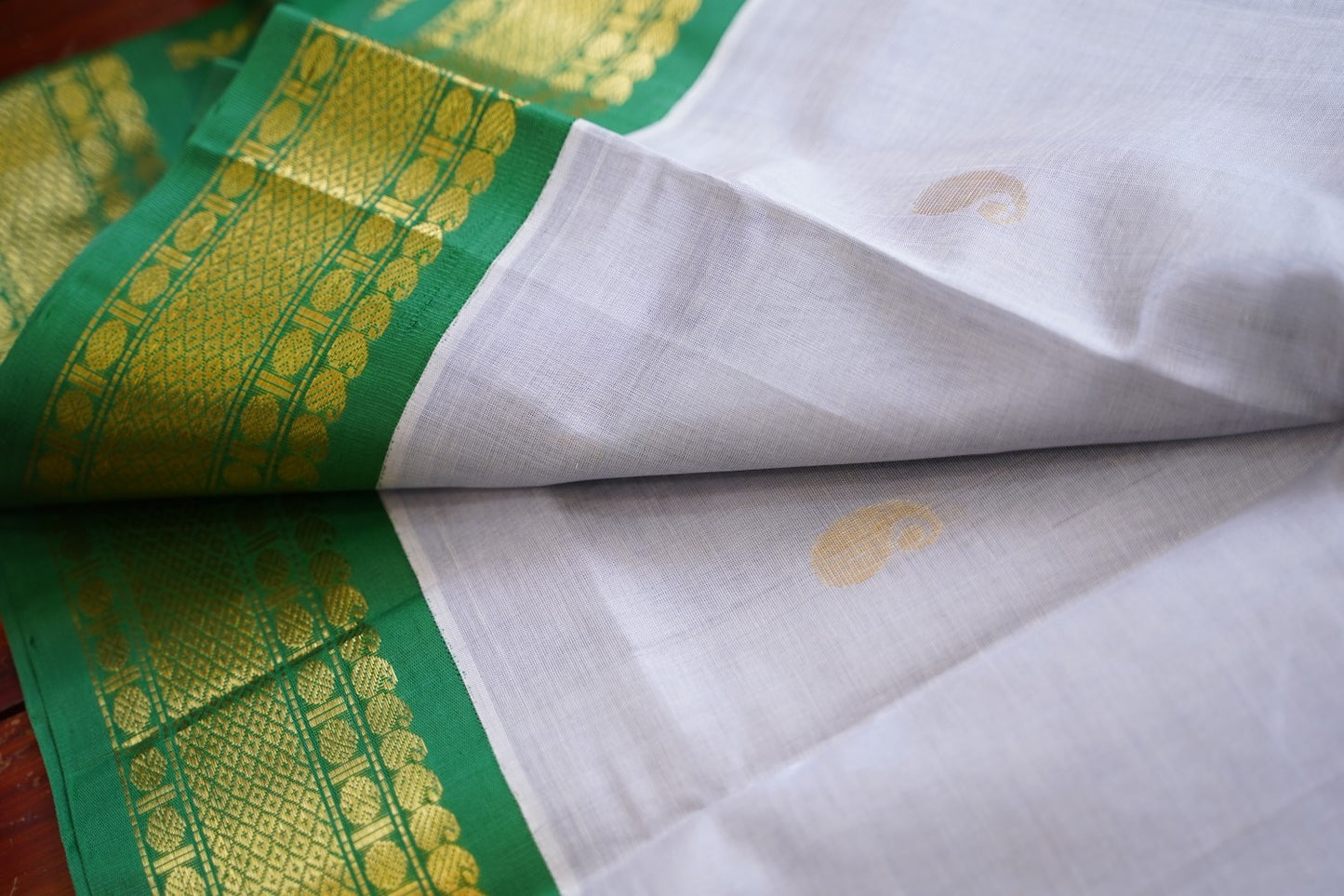 Kanchi Handloom Silk Cotton Saree PC17750