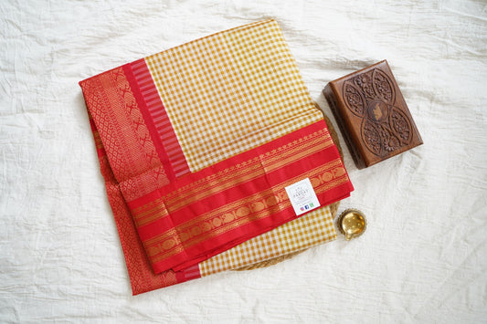 Kanchi Handloom Silk Cotton Saree-PC15715