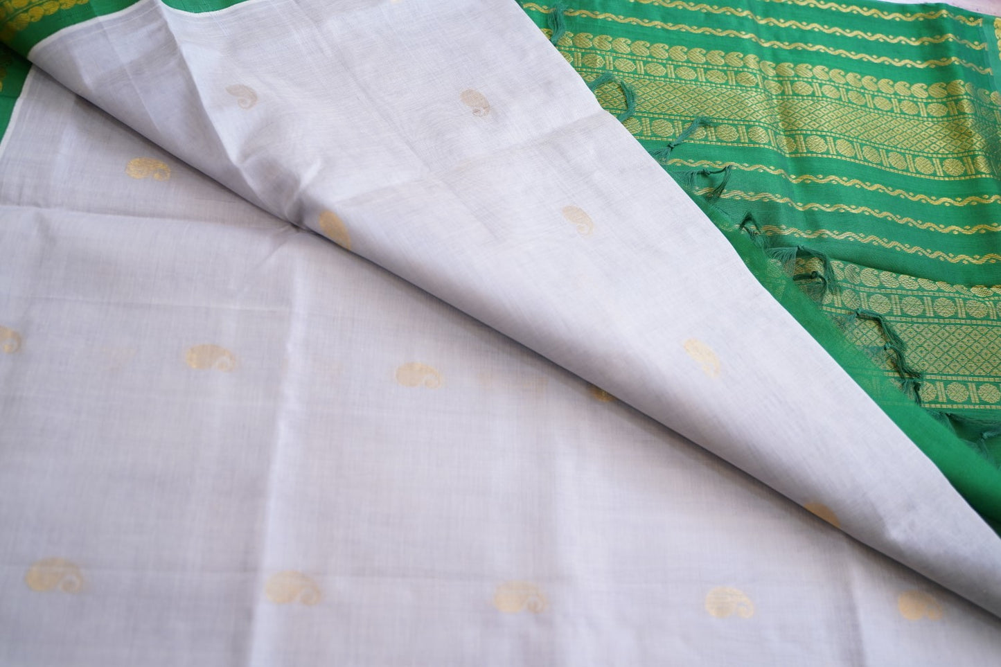 Kanchi Handloom Silk Cotton Saree PC17750