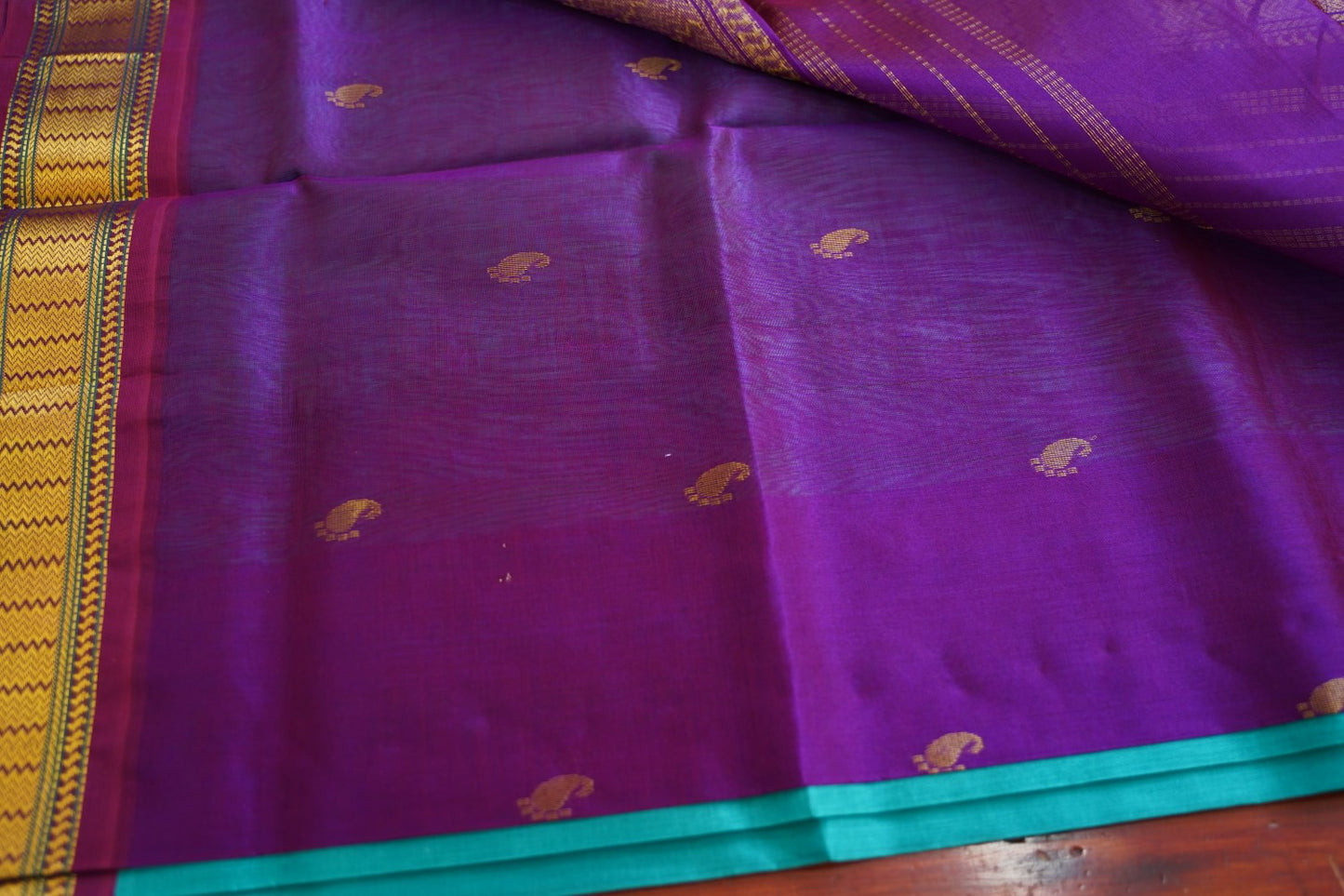 Kanchi Handloom Silk Cotton Saree PC17764
