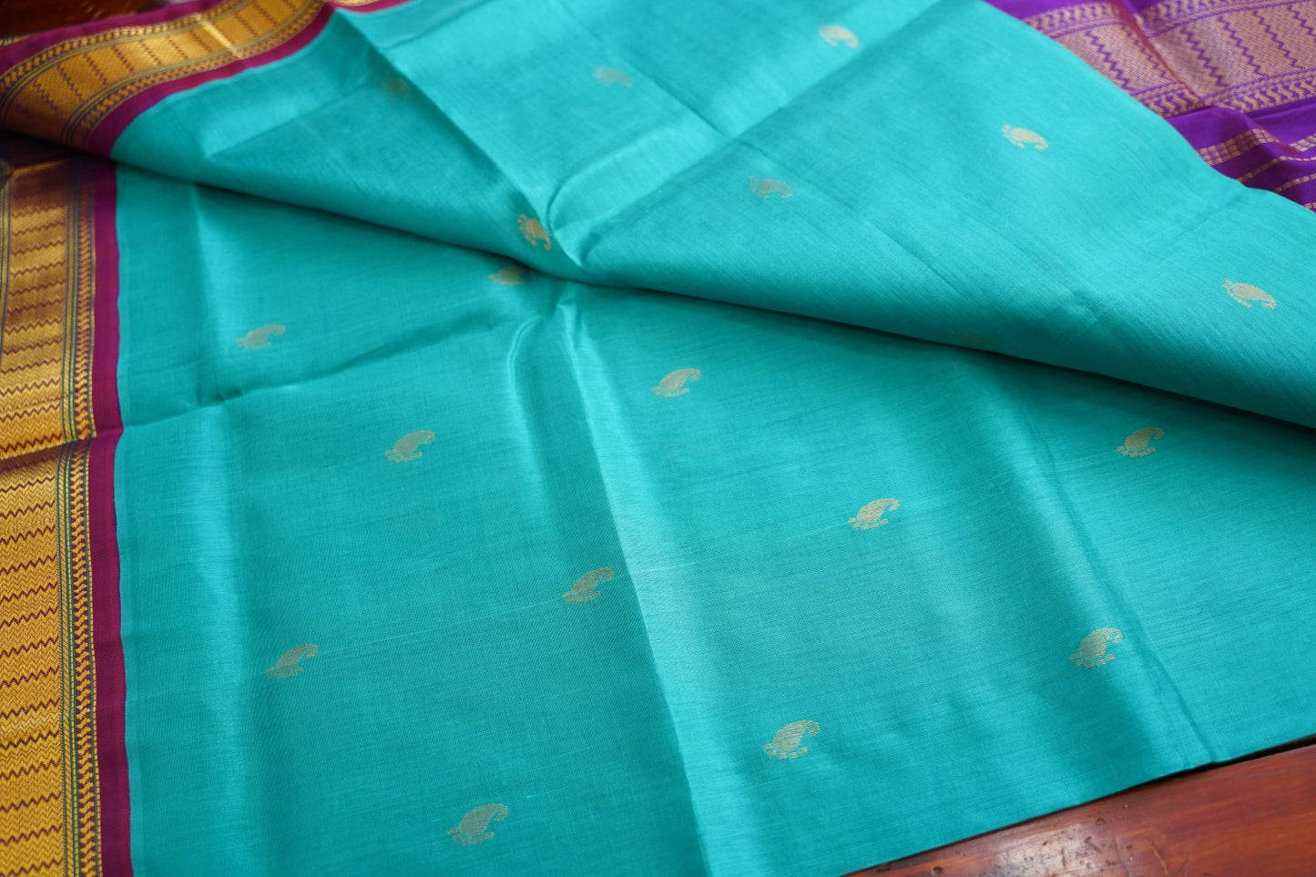 Kanchi Handloom Silk Cotton Saree PC17764