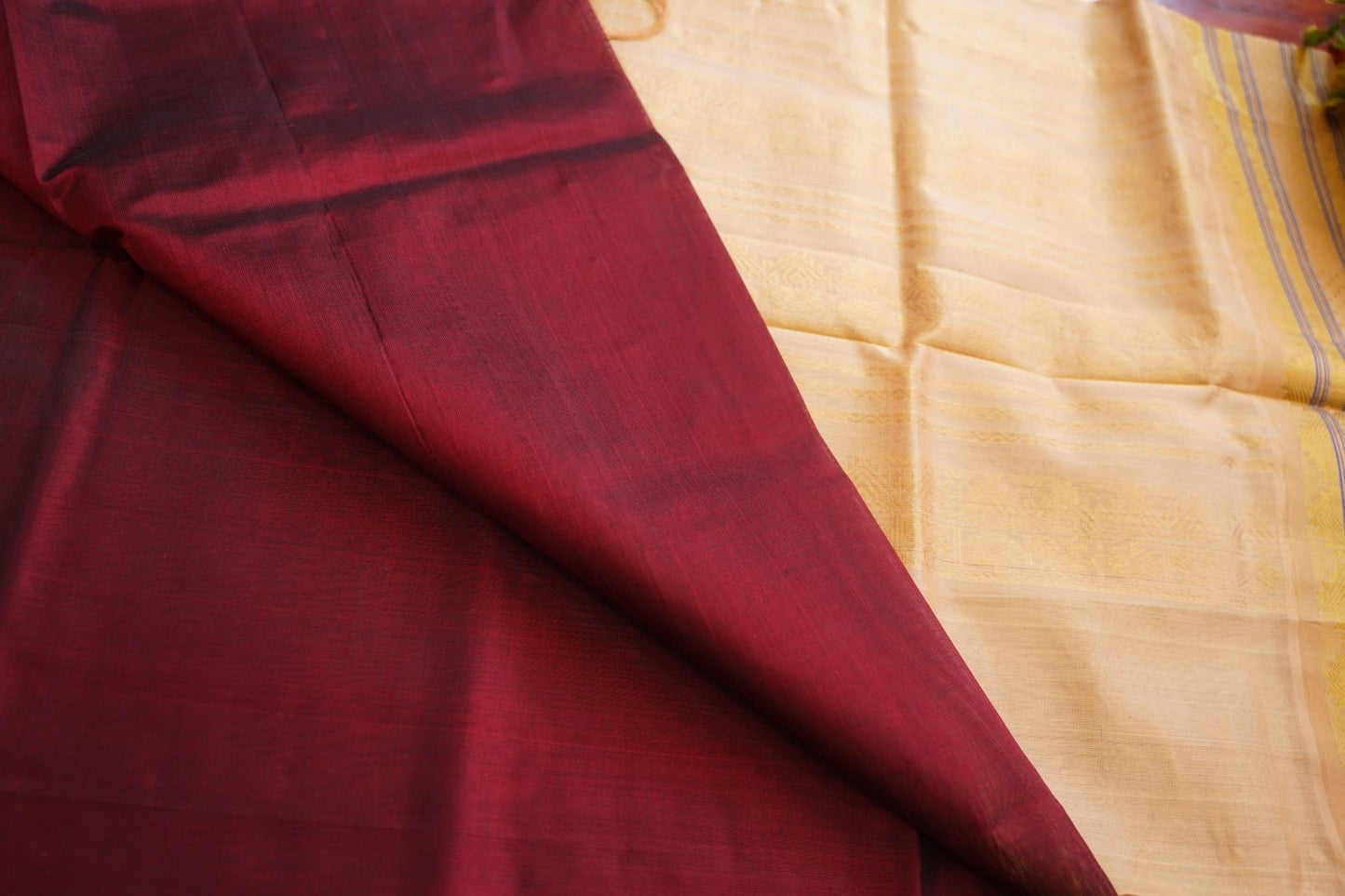 Kanchi Handloom Silk Cotton Saree PC17763