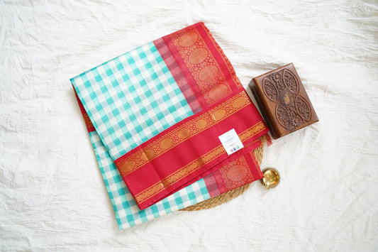 Kanchi Handloom Silk Cotton Saree-PC15732