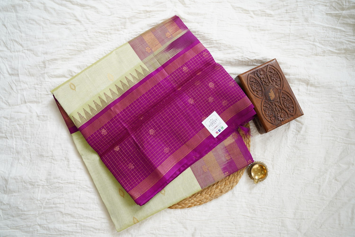 Kanchi Handloom Silk Cotton Saree-PC15727