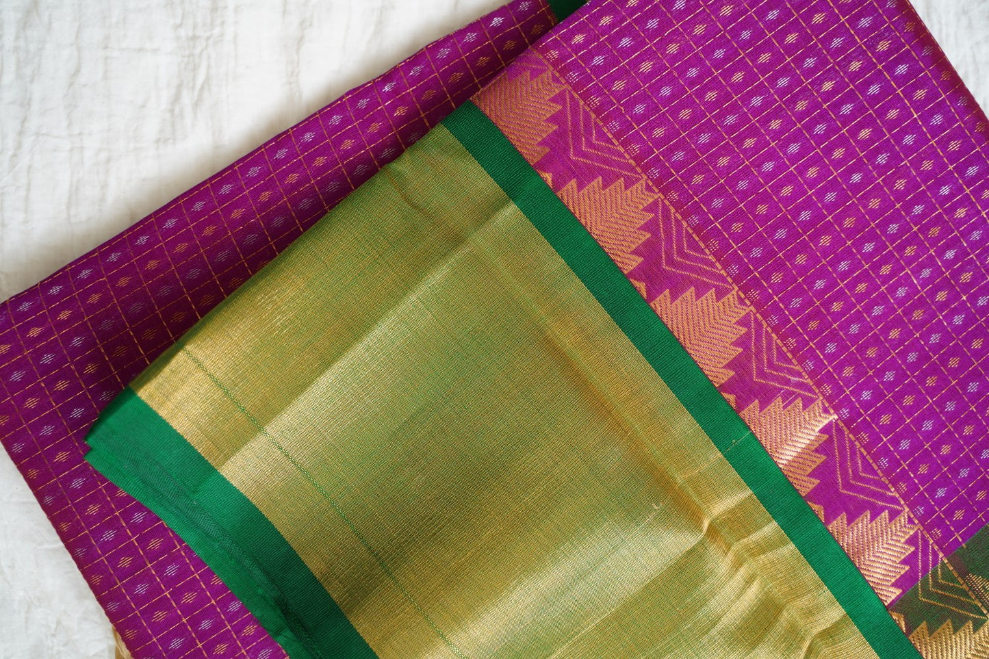 Kanchi Handloom Silk Cotton Saree-PC15728