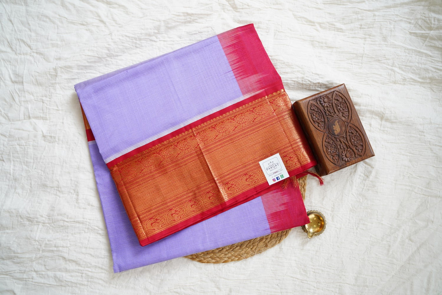 Kanchi Handloom Silk Cotton Saree-PC15730