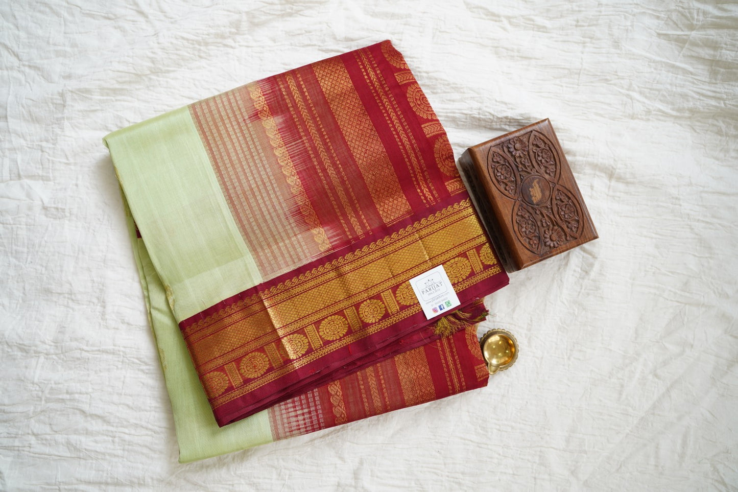Kanchi Handloom Silk Cotton Saree-PC15713