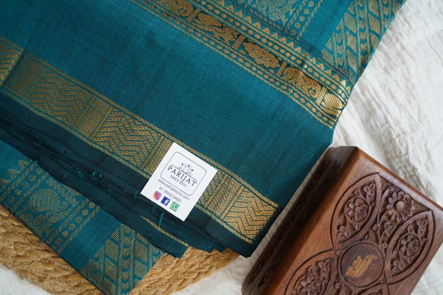 Kanchi Handloom Silk Cotton Saree-PC15712