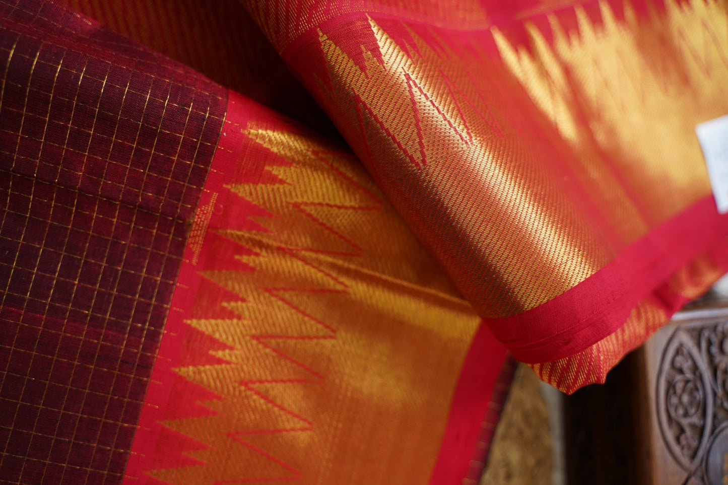 Kanchi Handloom Silk Cotton Saree-PC15708