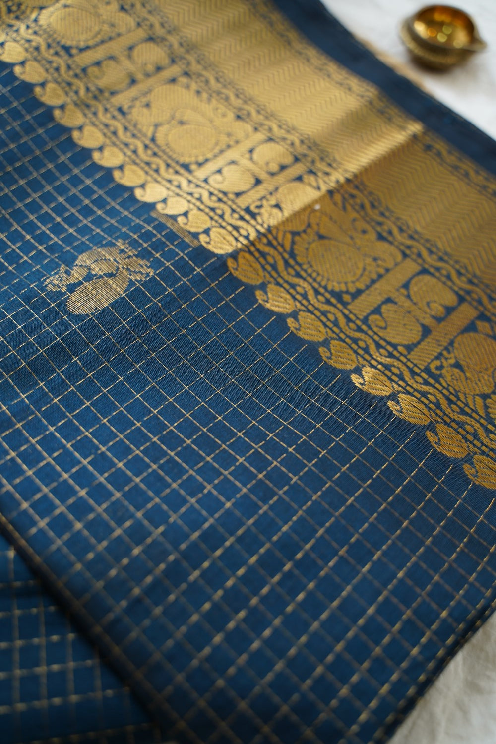Kanchi Handloom Silk Cotton Saree-PC15709