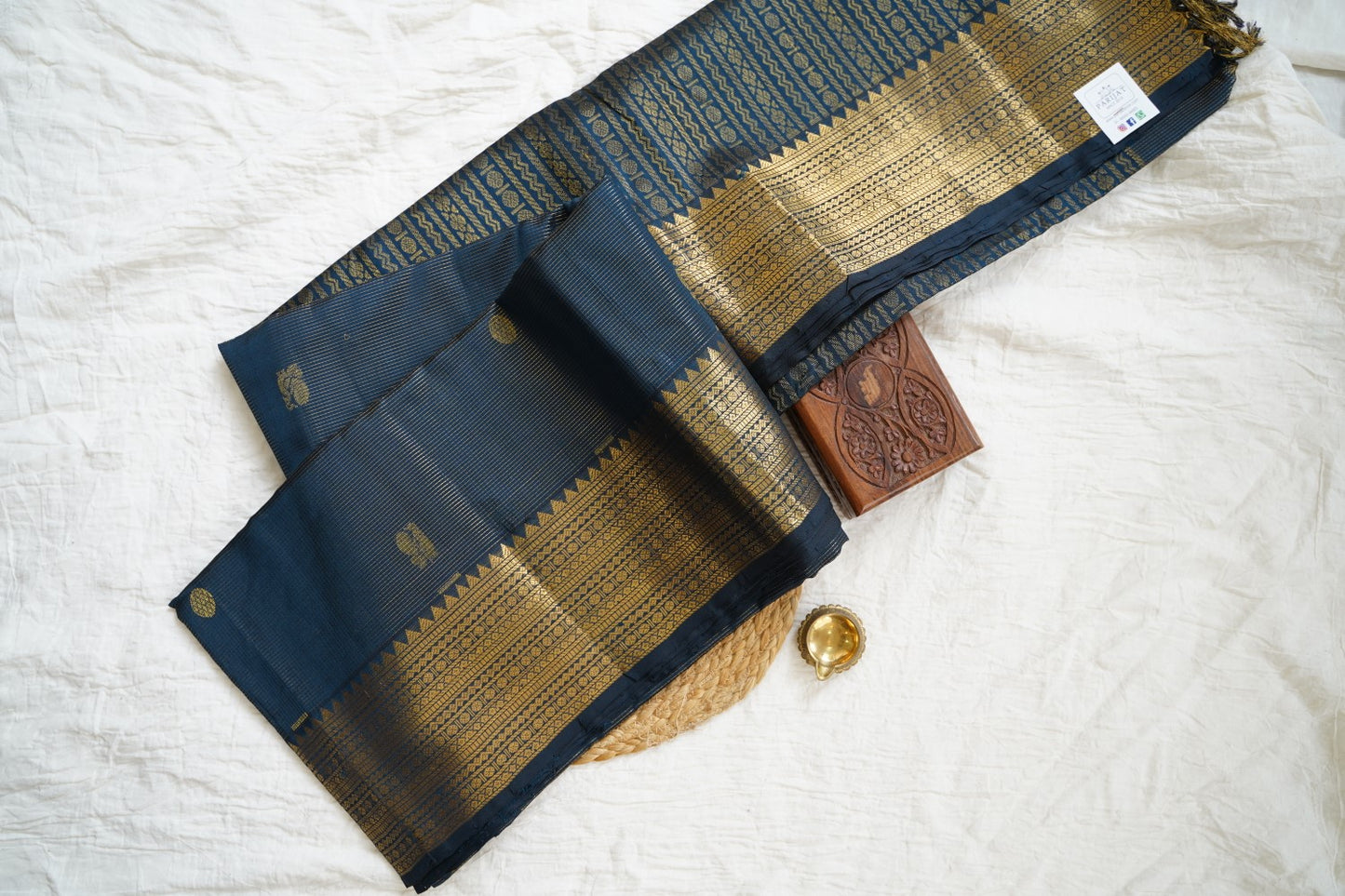 Kanchi Handloom Silk Cotton Saree-PC15711