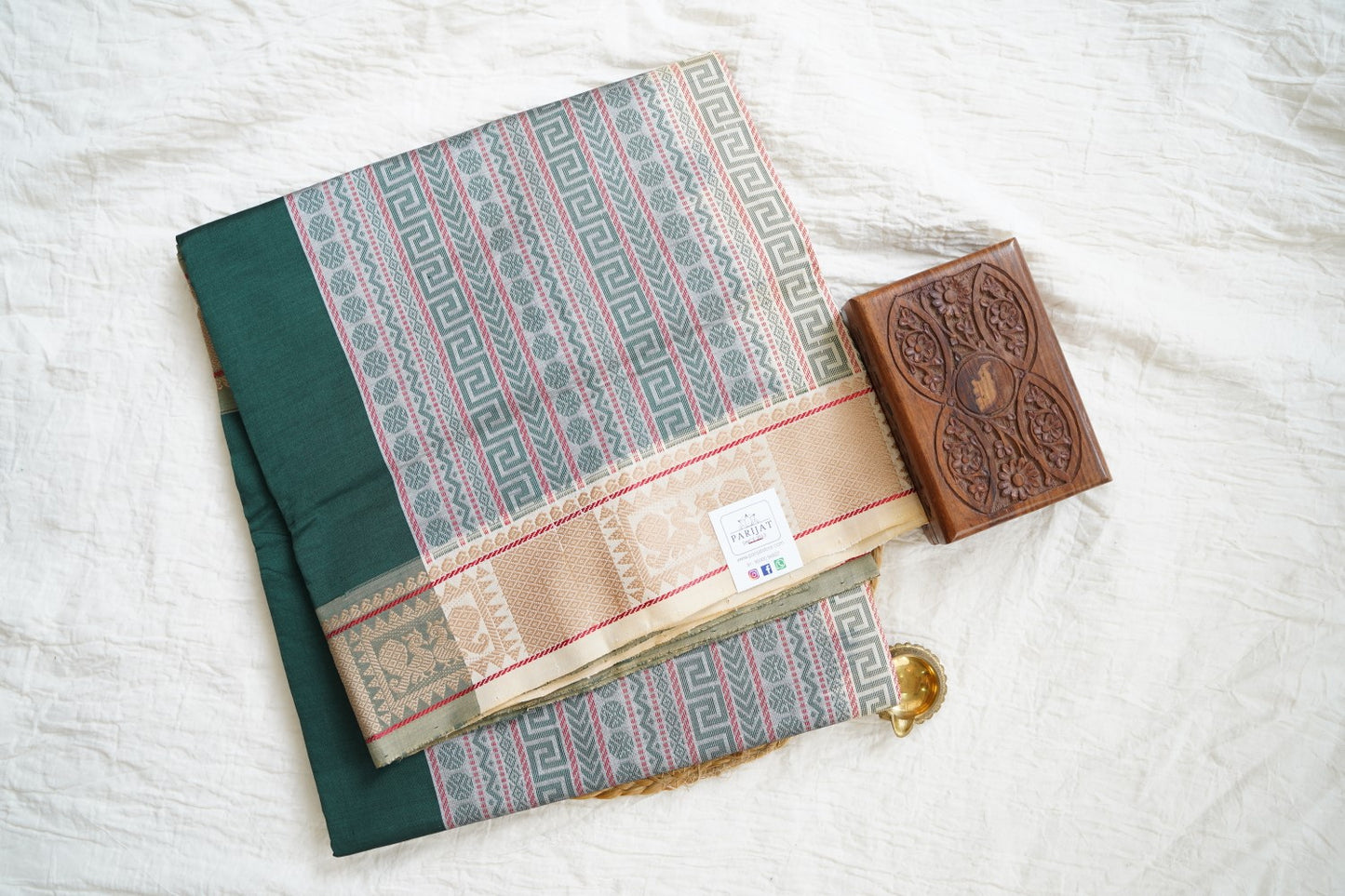 Kanchi Semi Silk Cotton Saree PC15739