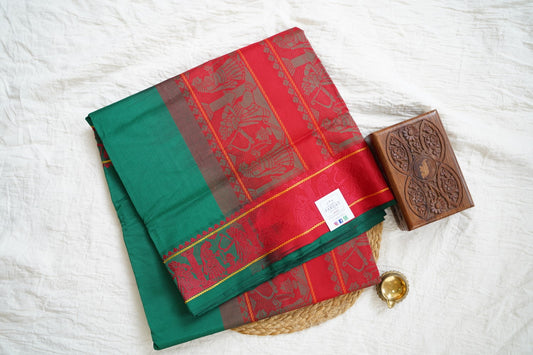 Kanchi Semi Silk Cotton Saree PC15740