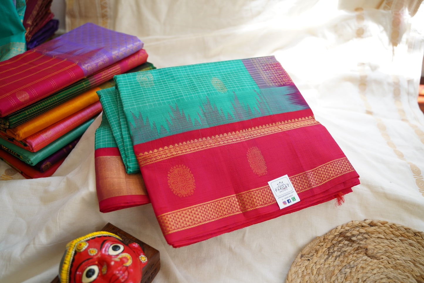 Kanchi Handloom Silk Cotton Saree PC13231