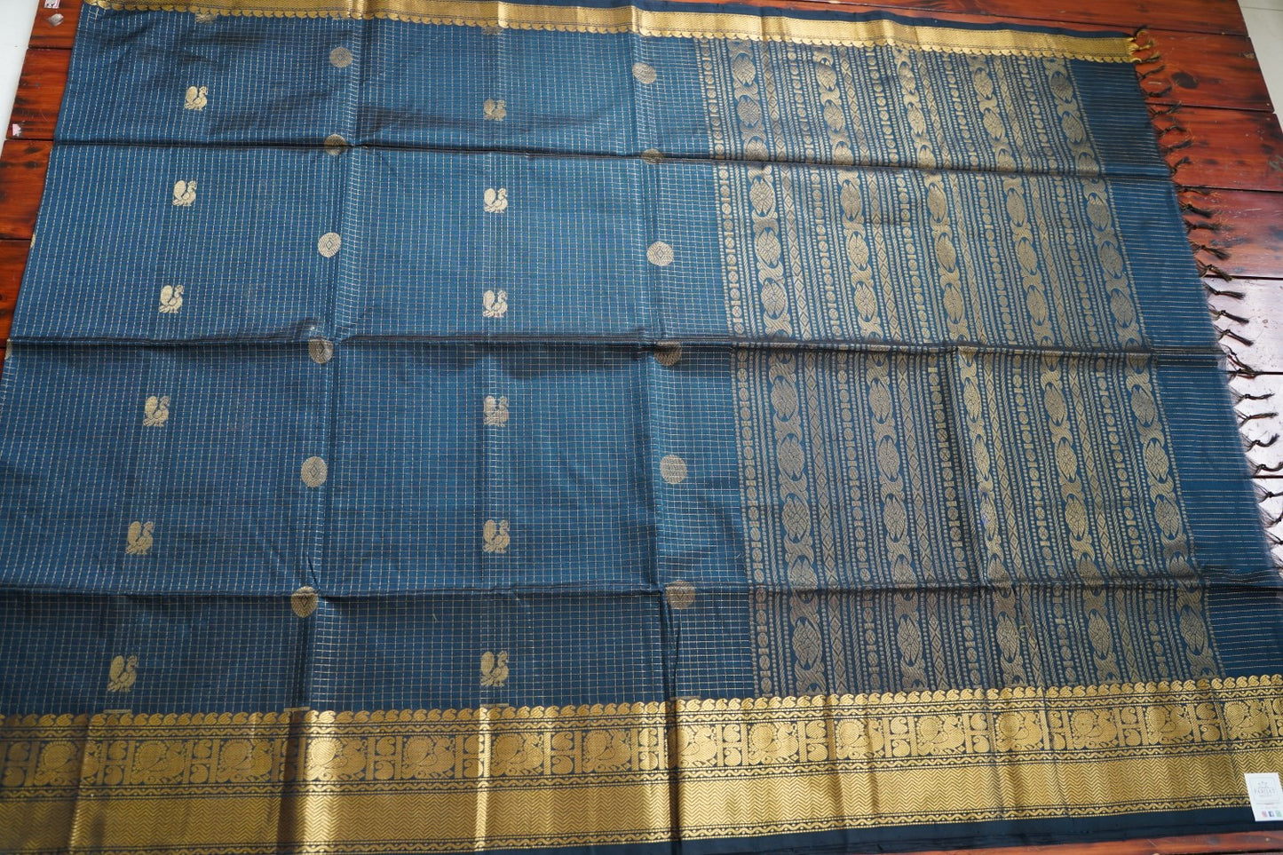 Kanchi Handloom Silk Cotton Saree-PC15709