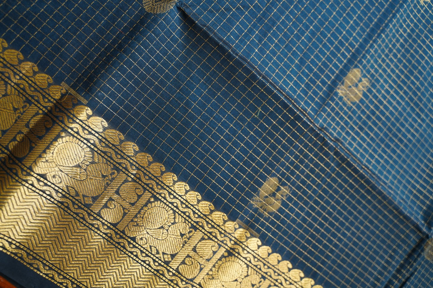 Kanchi Handloom Silk Cotton Saree-PC15709