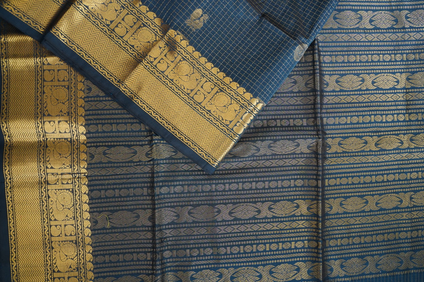 Kanchi Handloom Silk Cotton Saree-PC15709