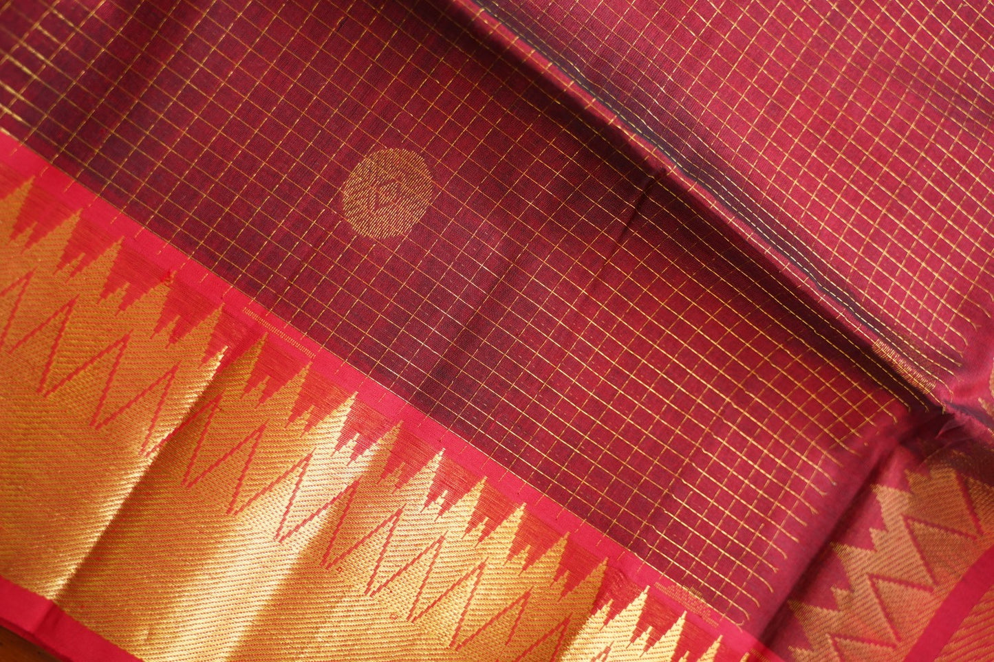Kanchi Handloom Silk Cotton Saree-PC15708