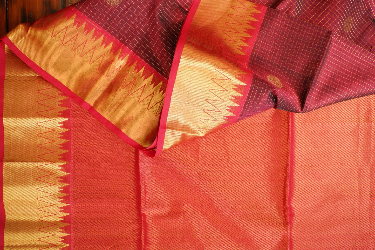 Kanchi Handloom Silk Cotton Saree-PC15708