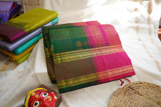 Kanchi Handloom Silk Cotton Saree PC13224