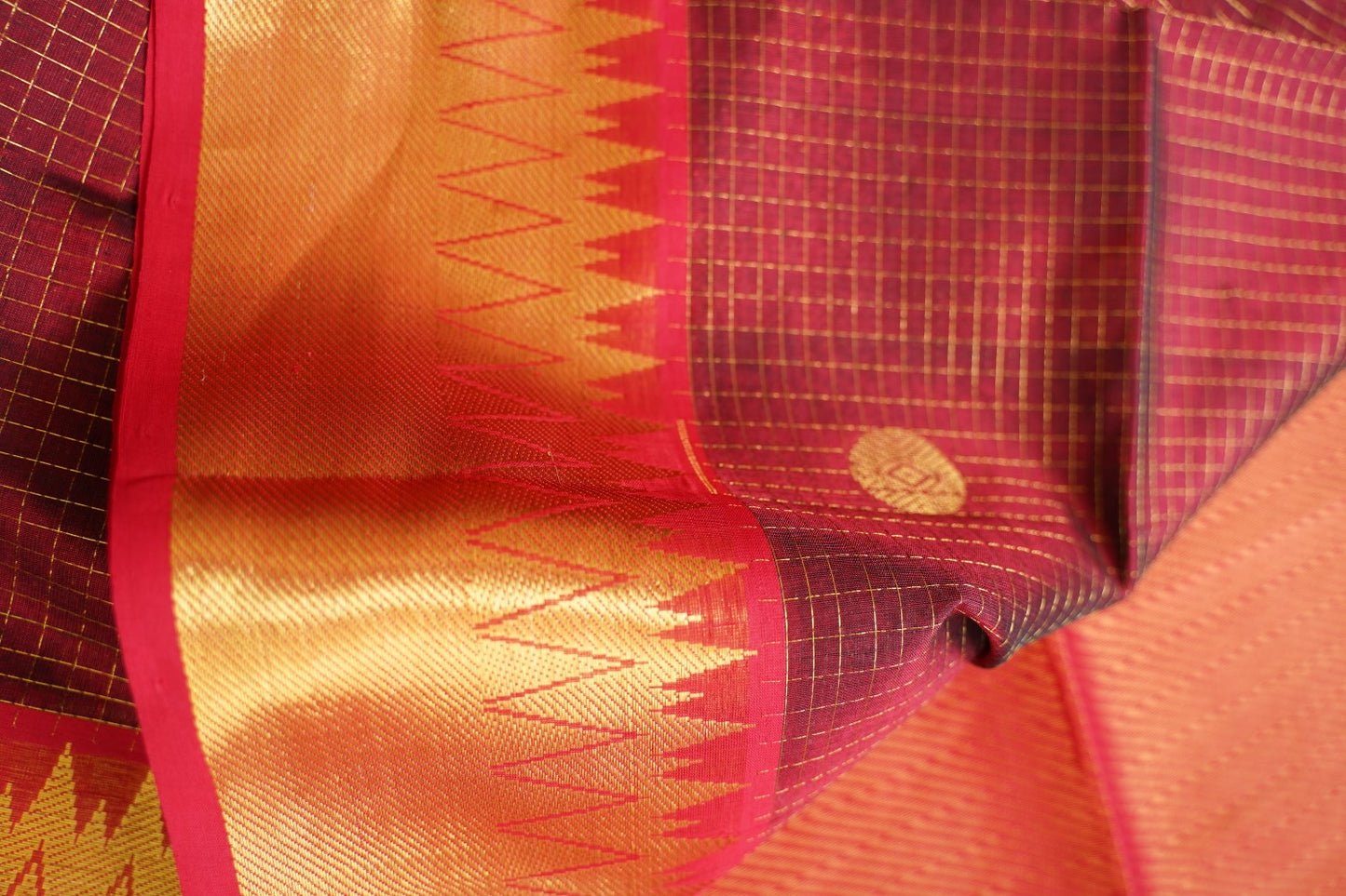 Kanchi Handloom Silk Cotton Saree-PC15708