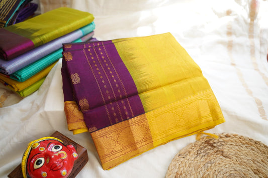 Kanchi Handloom Silk Cotton Saree PC13219