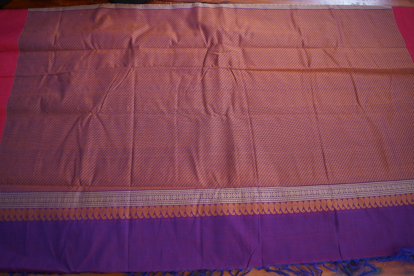 Kanchi handloom Cotton Saree PC16914