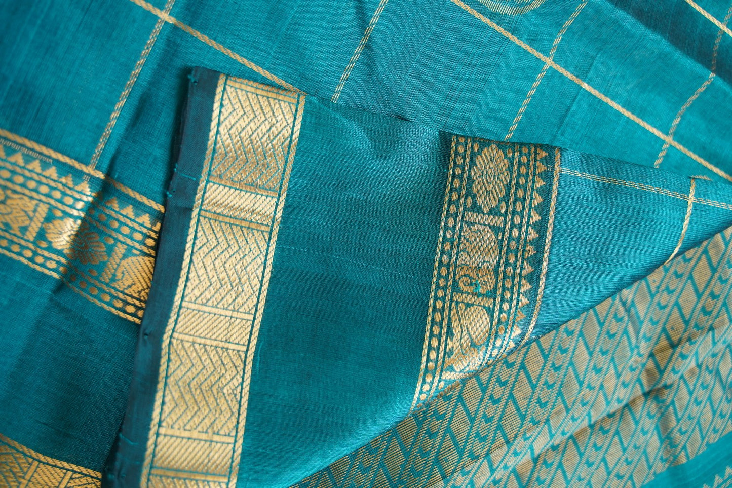 Kanchi Handloom Silk Cotton Saree-PC15712