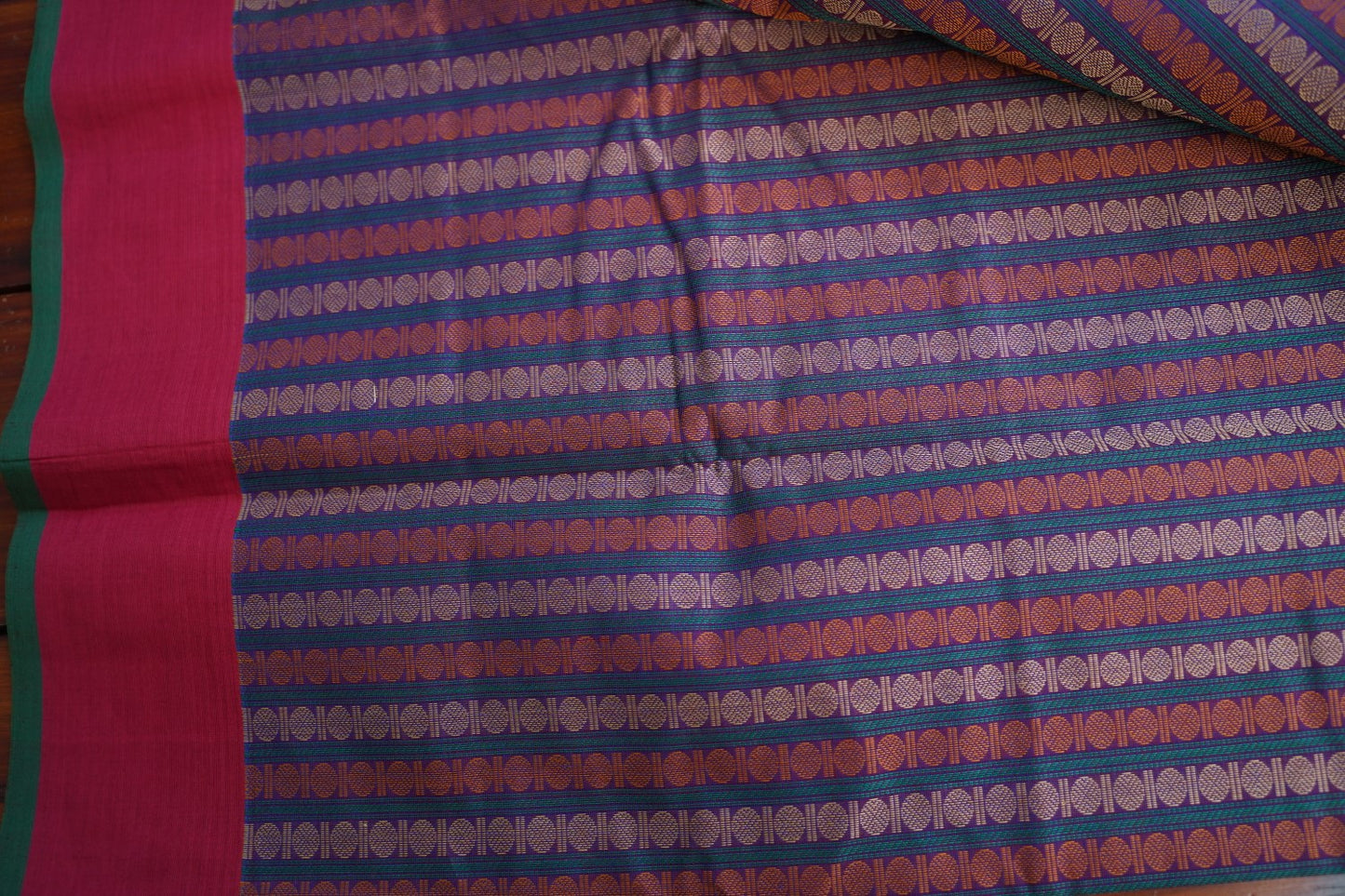 Kanchi handloom Cotton Saree PC16914