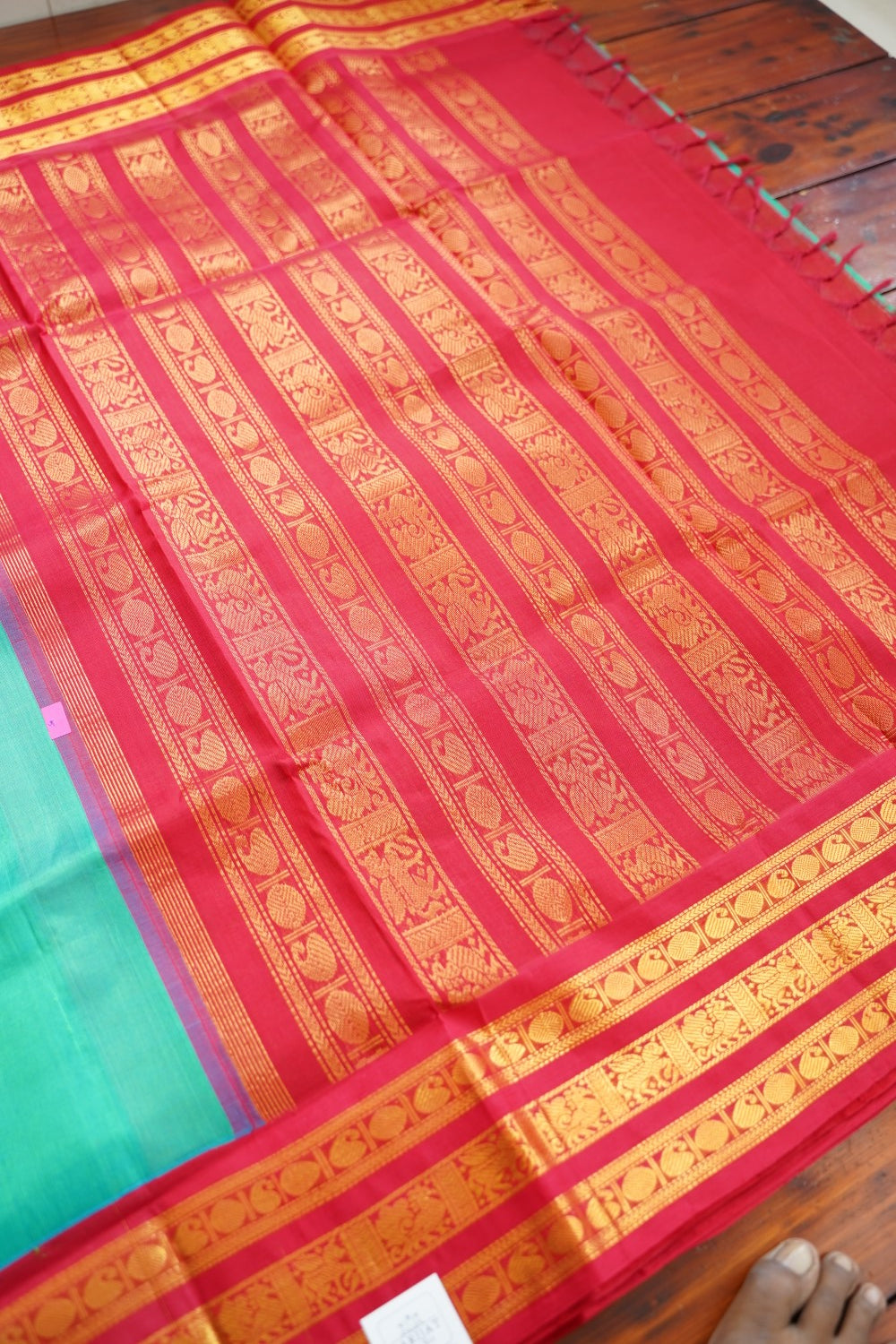 Kanchi Handloom Silk Cotton Saree-PC15726
