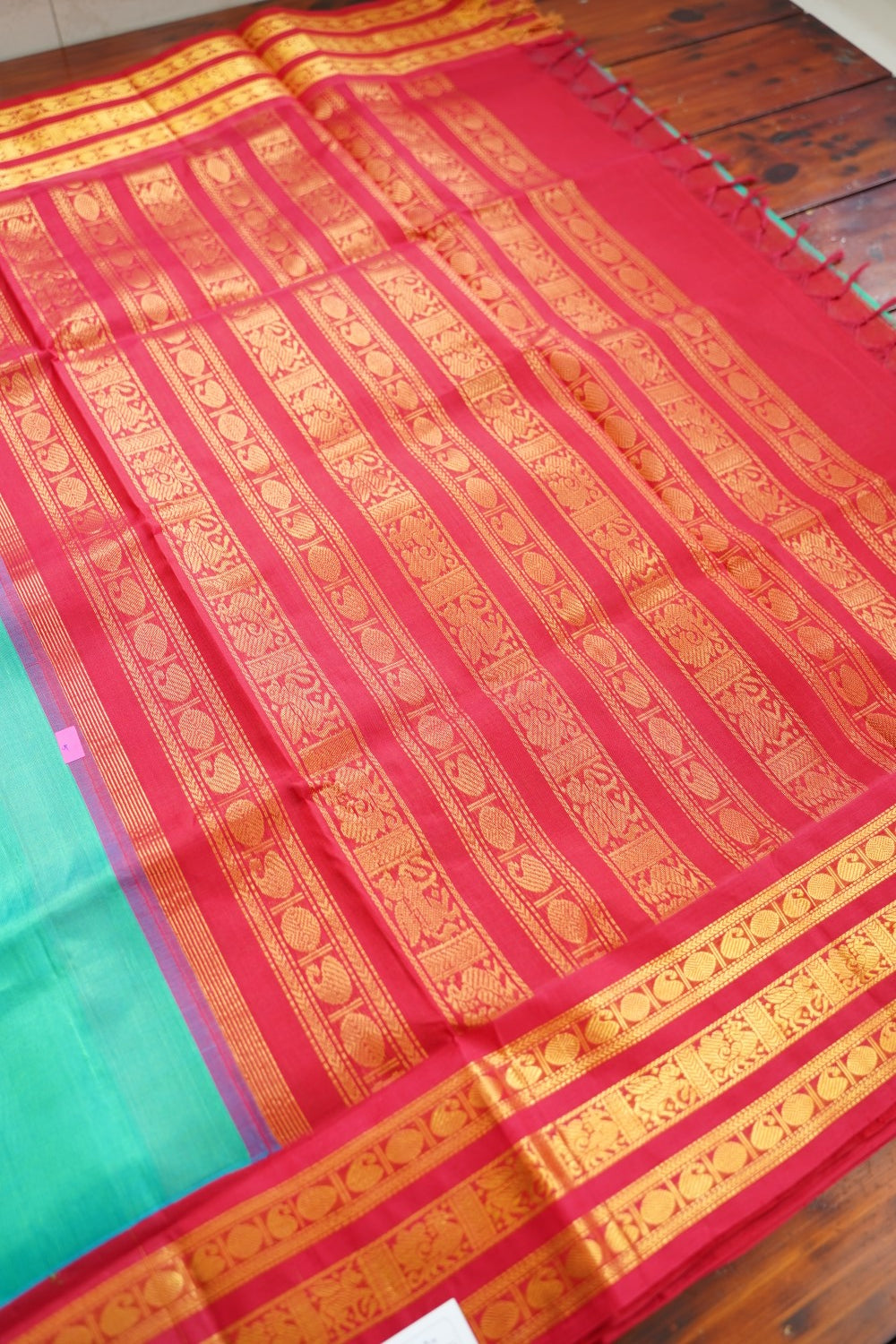 Kanchi Handloom Silk Cotton Saree-PC15726