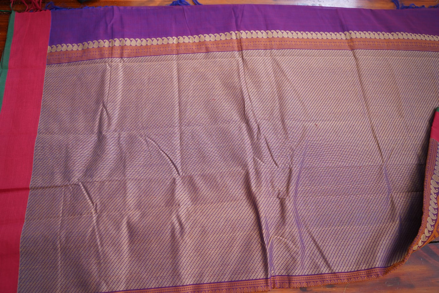 Kanchi handloom Cotton Saree PC16911