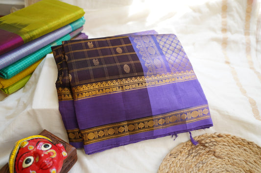Kanchi Handloom Silk Cotton Saree PC13225