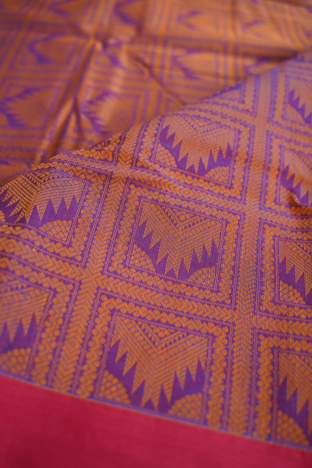 Kanchi handloom Cotton Saree PC16911