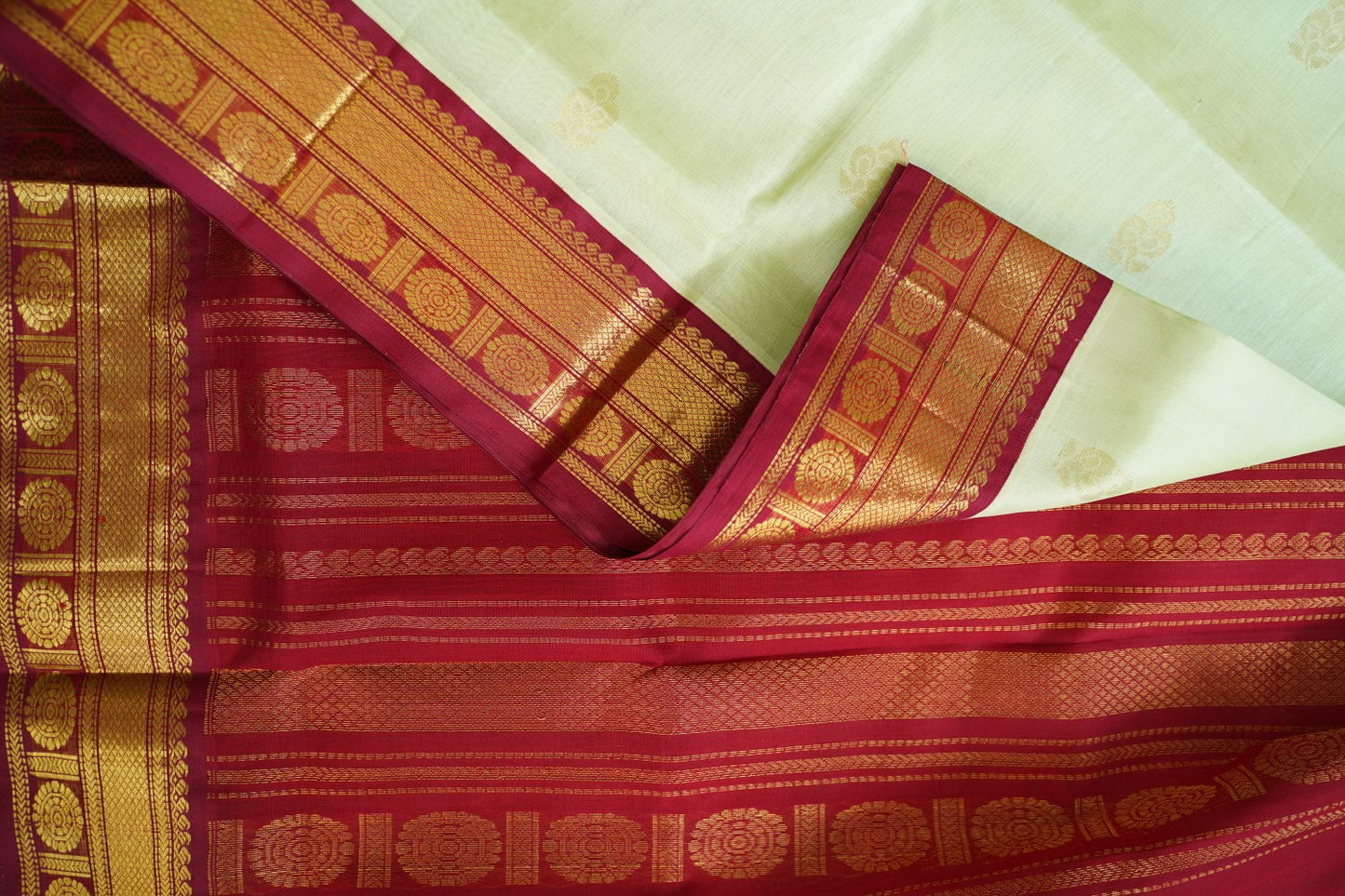 Kanchi Handloom Silk Cotton Saree-PC15713