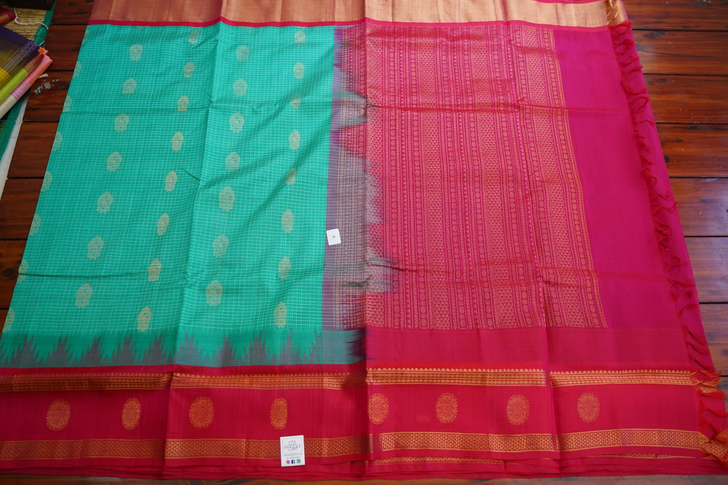 Kanchi Handloom Silk Cotton Saree PC13231
