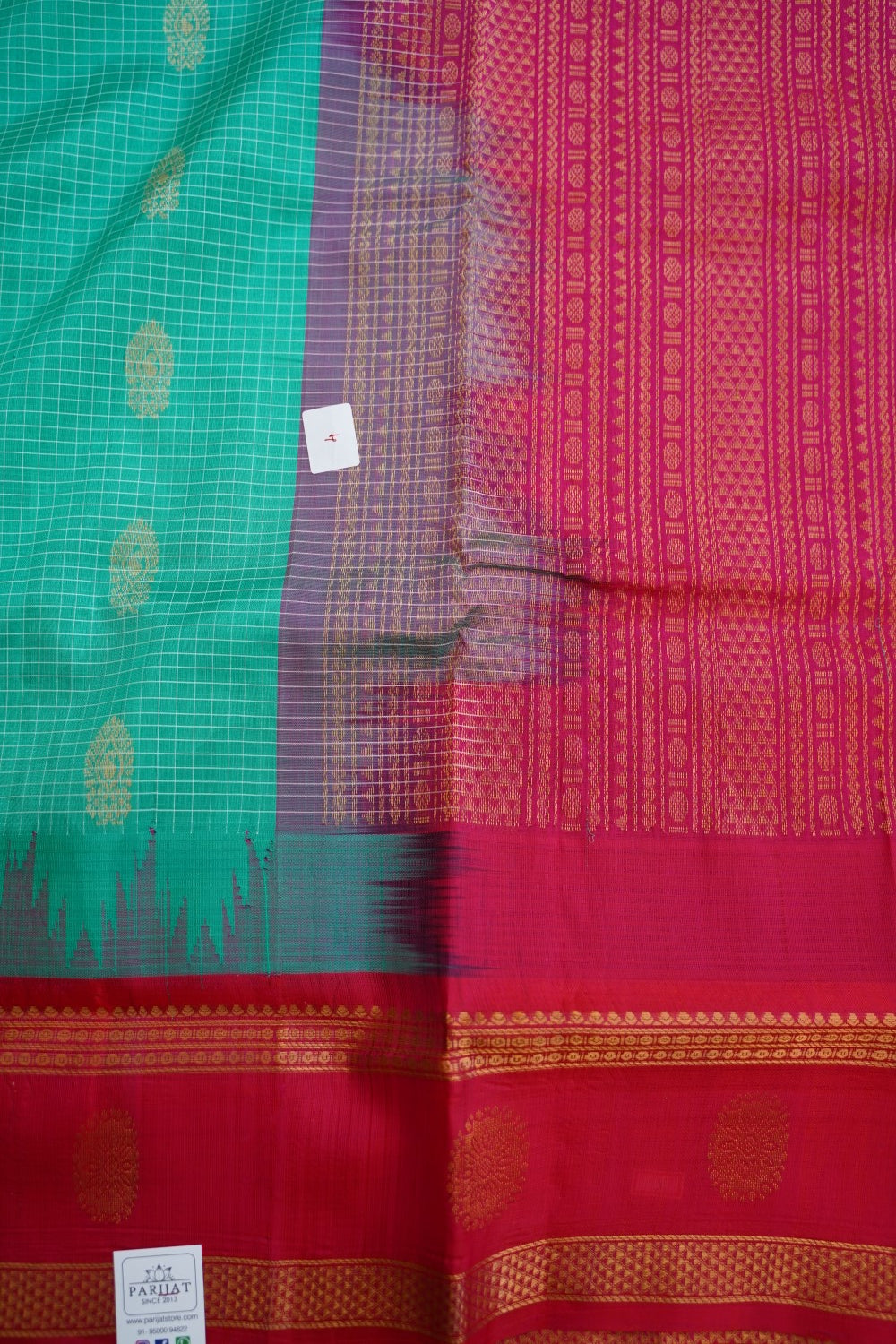 Kanchi Handloom Silk Cotton Saree PC13231